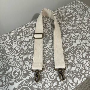 Parker Thatch Cream Adjustable Cross Body Strap